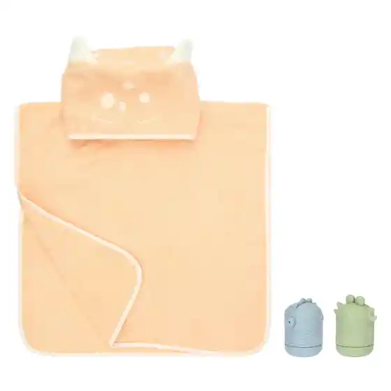 Set poncho e giochi thun in silicone Baby Summer