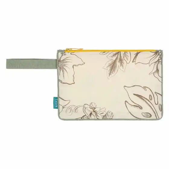 Set borsa thun, pochette e telo mare Eleganza Esotica