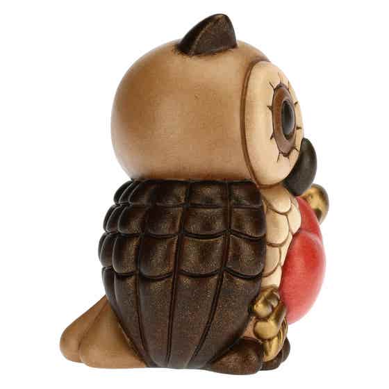 Gufo saggio con cuore piccolo