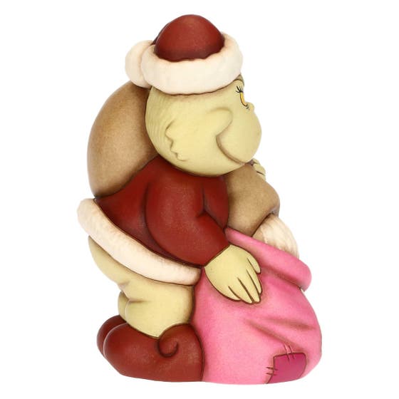 Grinch con sacchi in ceramica, grande