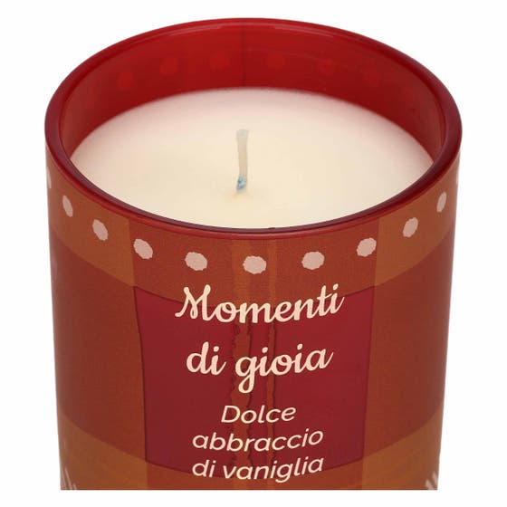 Candela natalizia "Momenti di gioia"