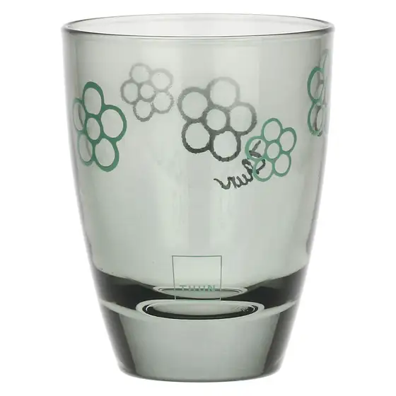 Set 2 bicchieri acqua in vetro AbbracciAMI