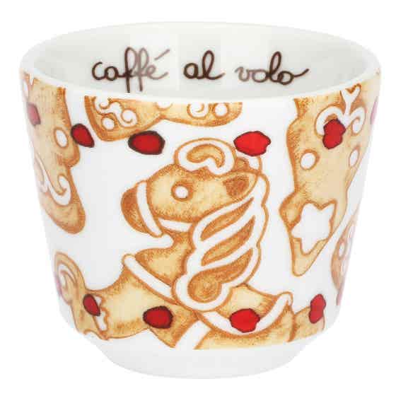 Set 6 caffeini in porcellana Thunland