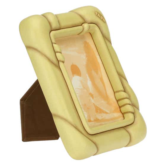 Portafoto in ceramica Twist, medio