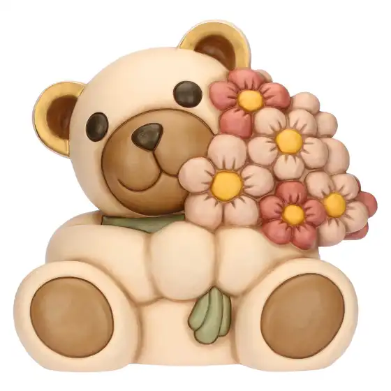 Teddy Primavera con fiori, medio