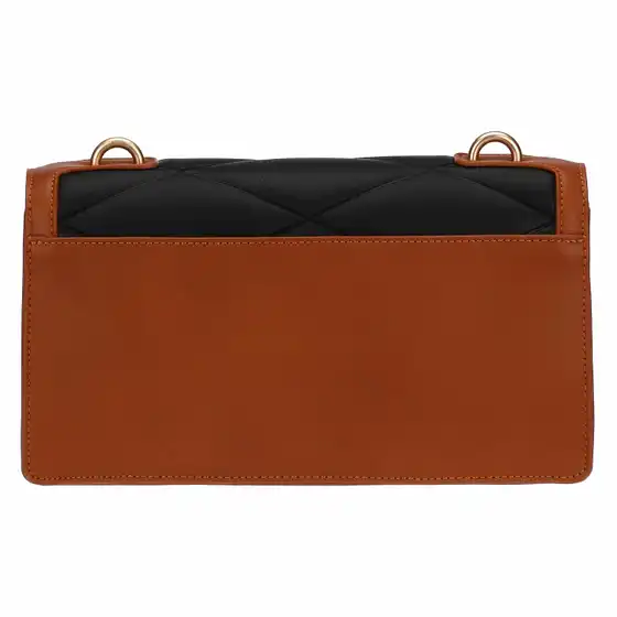 Borsa trapuntata in ecopelle, media thun