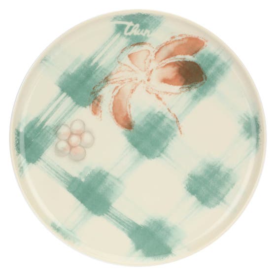 Set 2 piatti in porcellana Bloomia