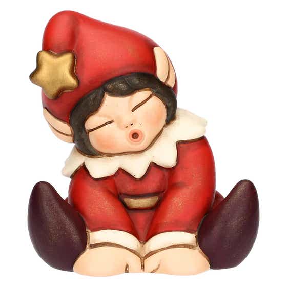 Elfo Birbo in ceramica, piccolo
