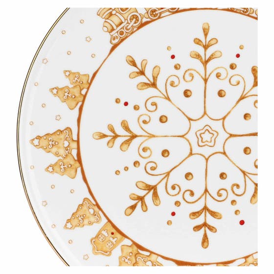 Piatto in porcellana Thunland, grande