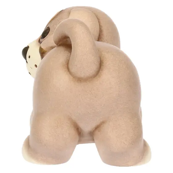 Cane Todo che gioca a palla in ceramica, medio Thun