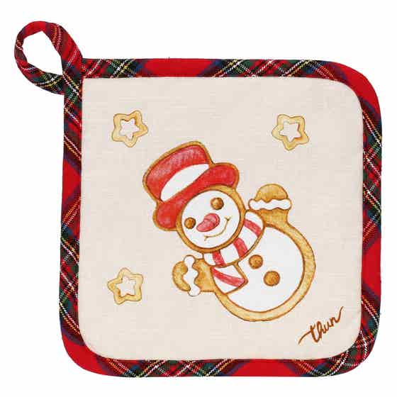 Set presina, guanto e grembiule con scatola in latta Thunland