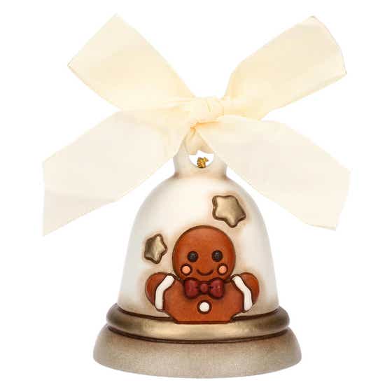 Campanella Limited Edition 2025 con Pepi in ceramica, bianco