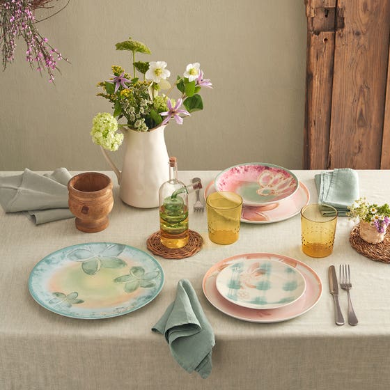 Set olio e aceto in vetro Bloomia