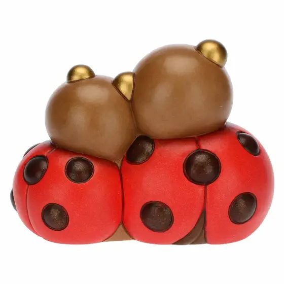 Coppia coccinelle con cuore Thun