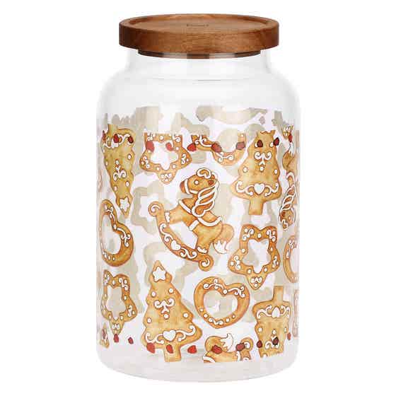 Biscottiera in vetro Thunland