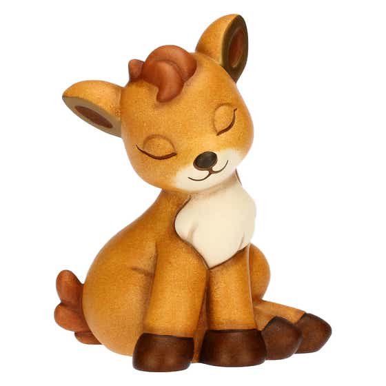 Cerbiatto Amy in ceramica AbbracciAMI, medio