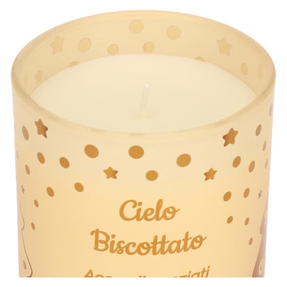 Candela natalizia "Cielo biscottato"