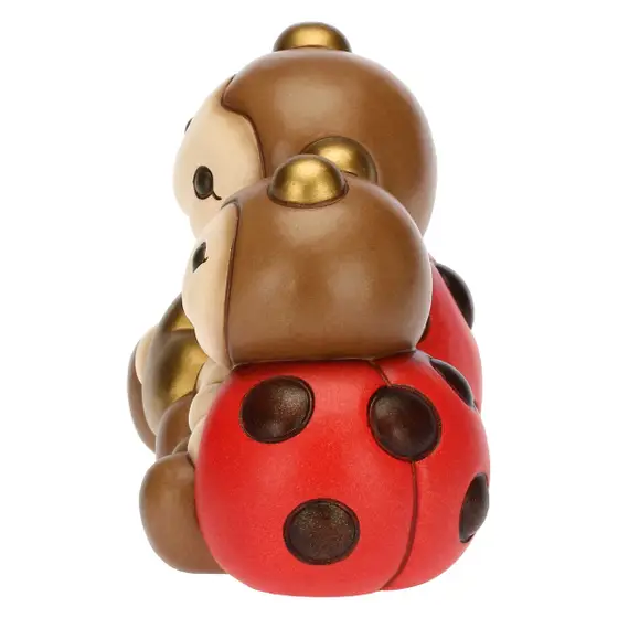 Coppia coccinelle con cuore Thun