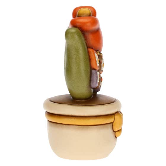 Vasetto soprammobile con tulipano e farfalla - Per Te medio