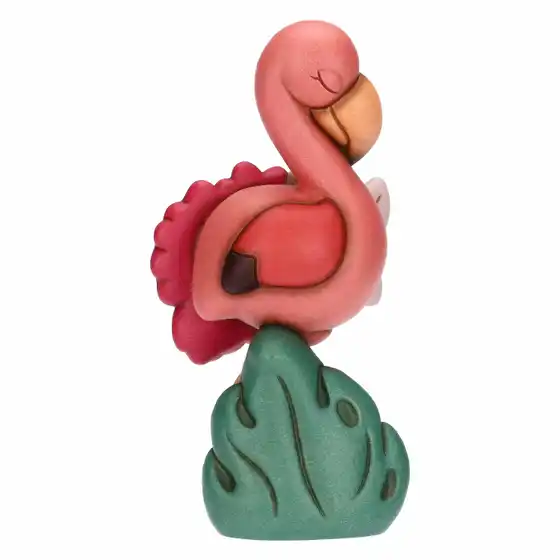 Fenicottero Rose in ceramica, grande thun