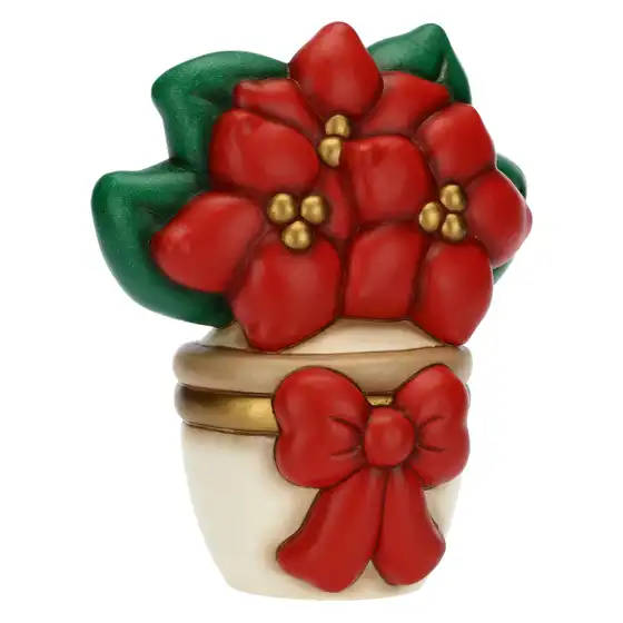 Vasetto stella di Natale maxi