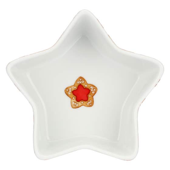 Ciotola a forma di stella in porcellana Thunland, piccola