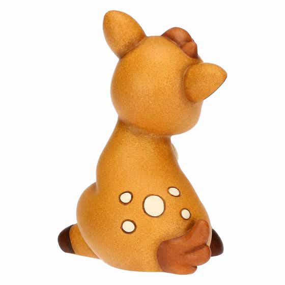 Cerbiatto Amy in ceramica AbbracciAMI, medio