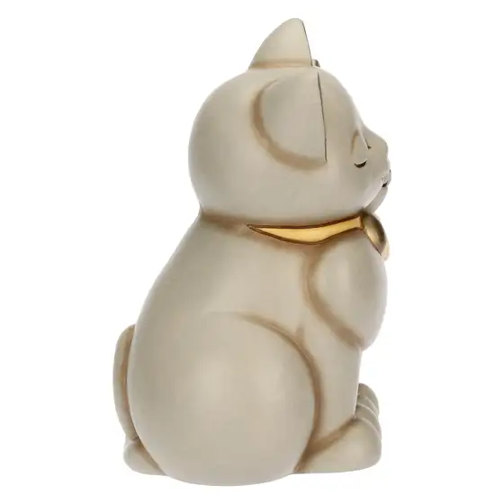 Coppia di gatti innamorati in ceramica thun