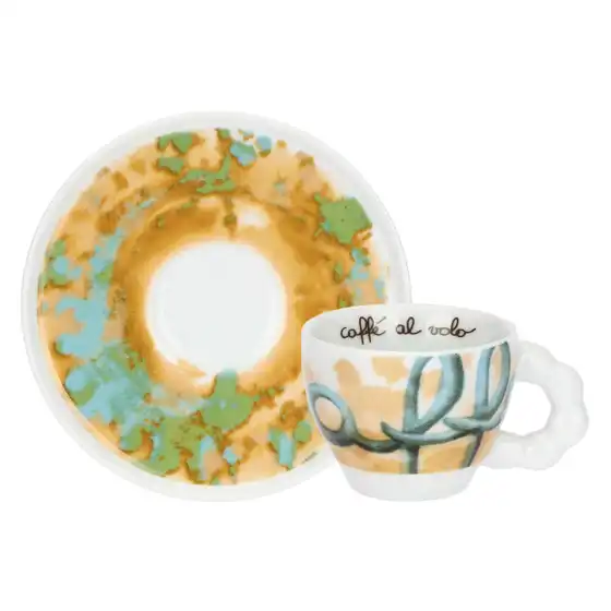 Set 2 tazzine con zuccheriera, Vogliadi