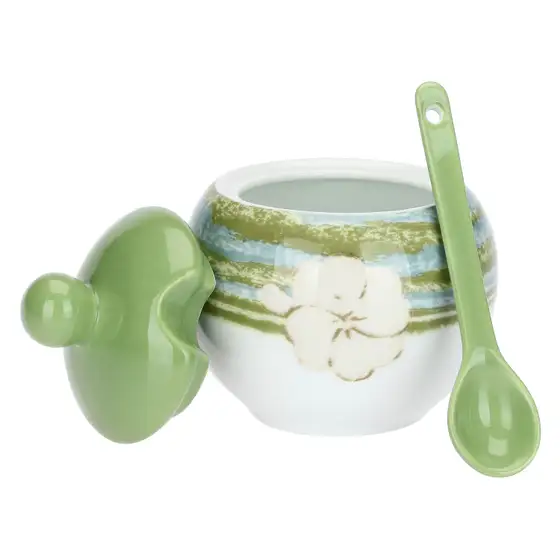 Zucchiera con cucchiaino, Oasi