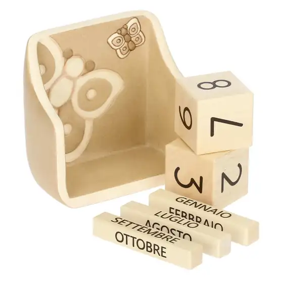 Calendario da tavolo in ceramica Iconic Elegance Thun