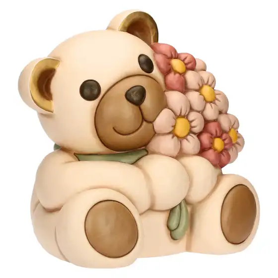 Teddy Primavera con fiori, medio