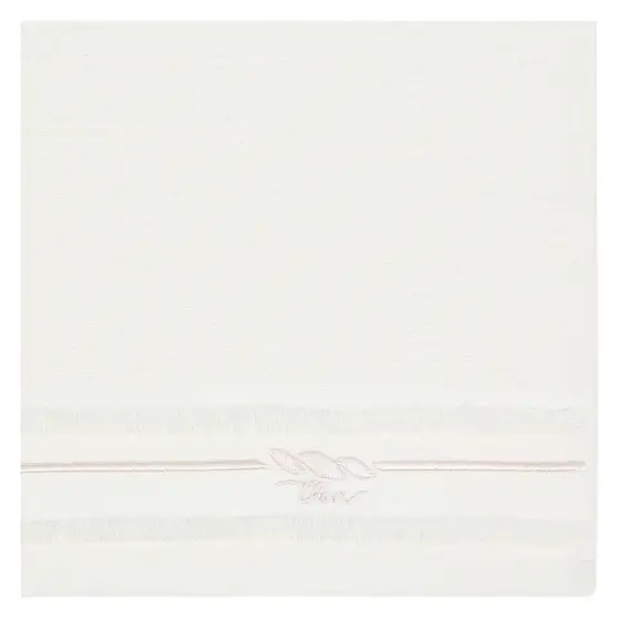 Set 2 asciugamani Country Bloom, crema Thun