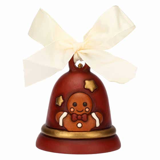 Campanella Limited Edition 2025 con Pepi in ceramica, rosso