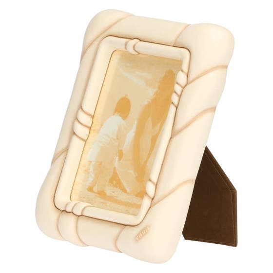 Portafoto in ceramica Twist, grande