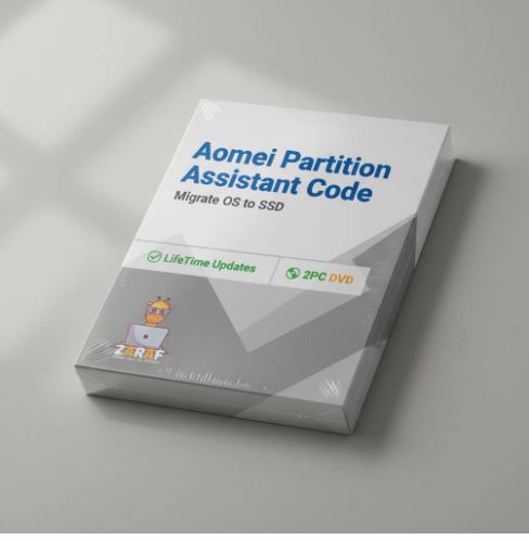 Aomei Partition Assistant Migrate OS to SSD | LifeTime Updates | 2PC DVD