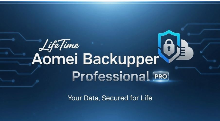 AOMEI Backupper Pro Lifetime 1PC DVD | Complete Backup & Disaster Recovery Tool