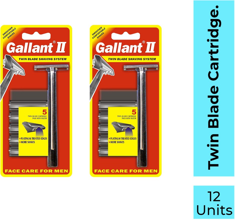 Gallant II Twin Blade Shaving System