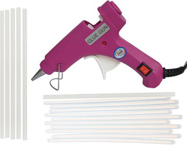 Hot Glue Gun with Glue Sticks