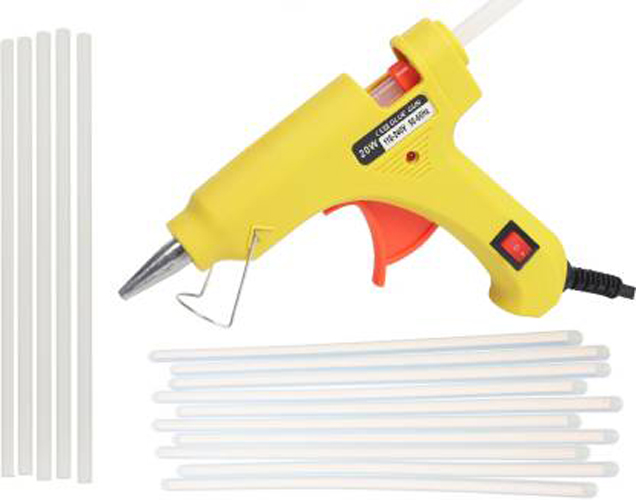 Hot Glue Gun with Glue Sticks