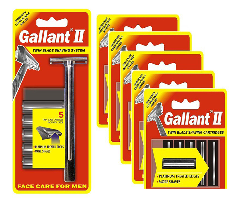 Gallant II Twin Blade Shaving System