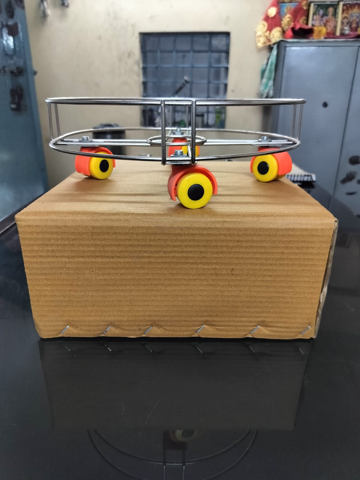 Stainless Steel Gas Cylinder Trolley