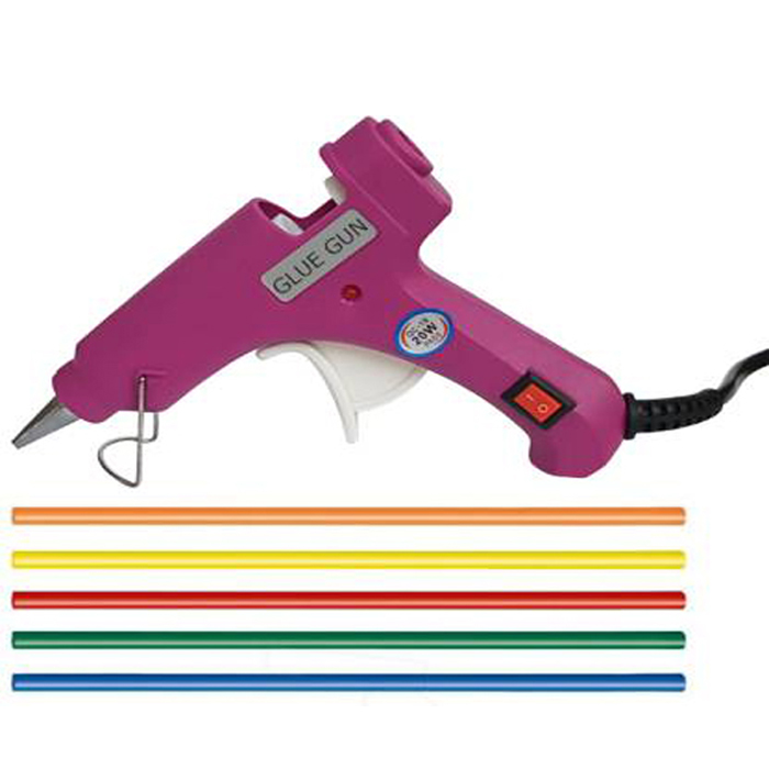 Purple Electric Hot Glue Gun