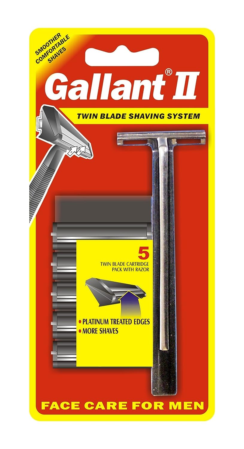Gallant II Twin Blade Shaving System