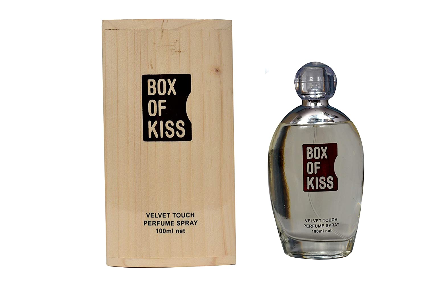Velvet Touch Box of Kiss  Perfume Spray 100ml 