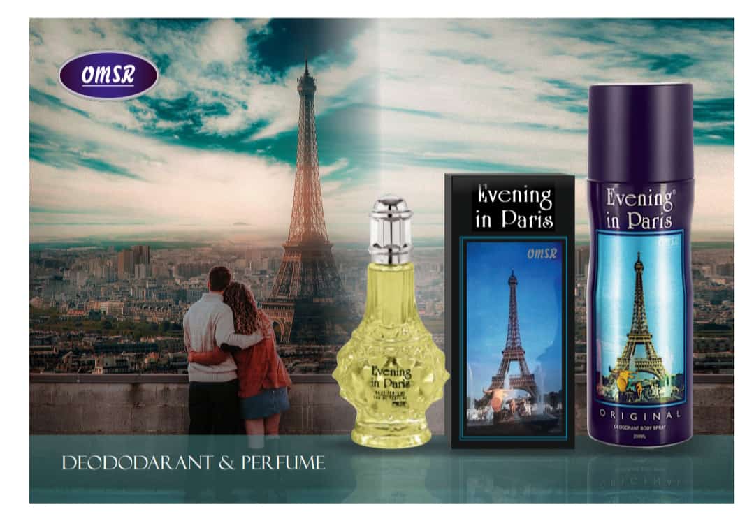 Evening in Paris Deodorant & Perfume Set