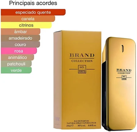 Perfume Brand Collection Nº 005 One Million 25 ml