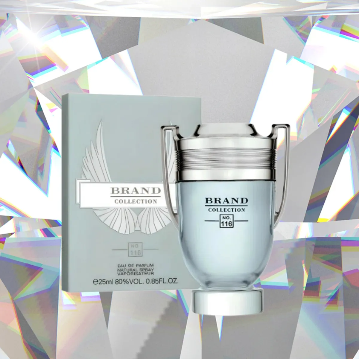 Perfume Brand Collection Nº 118 Invictus Paco Rabanne 25ml