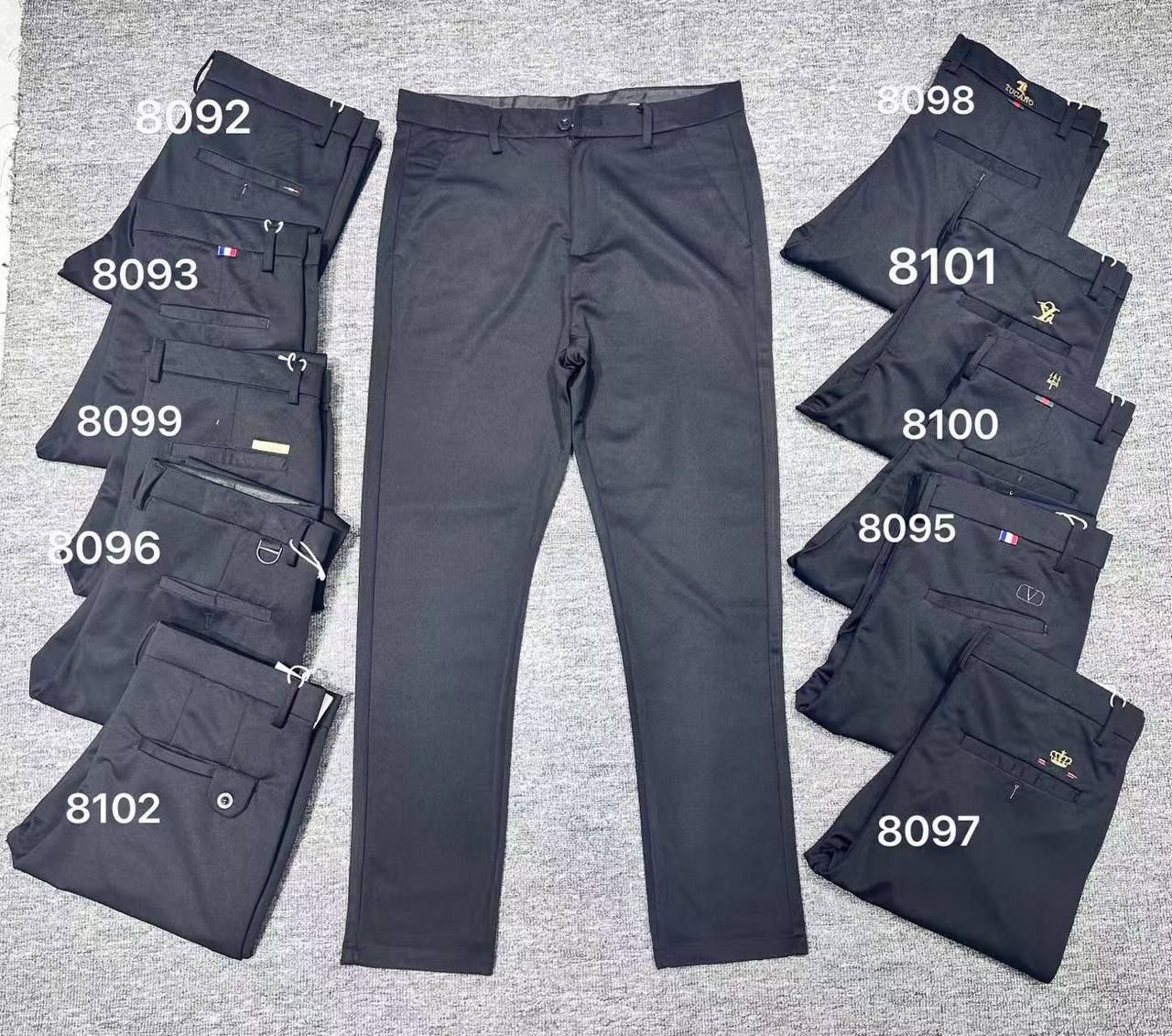 Men's Black Trousers
