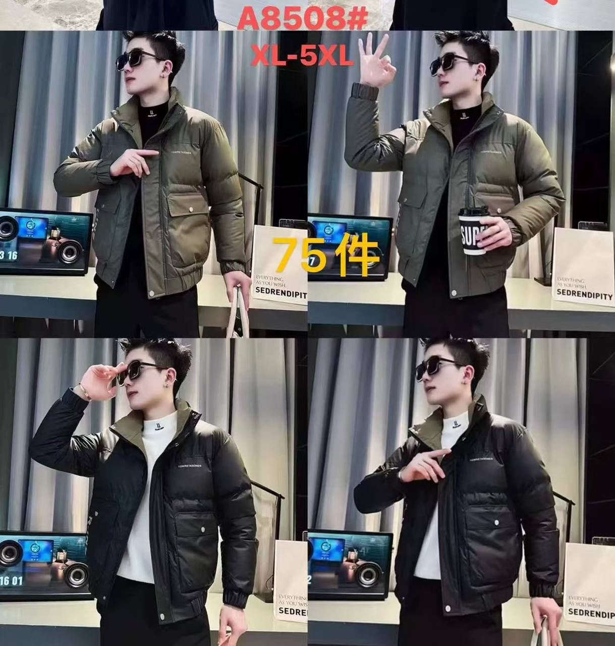 Men's Winter Puffer Jacket